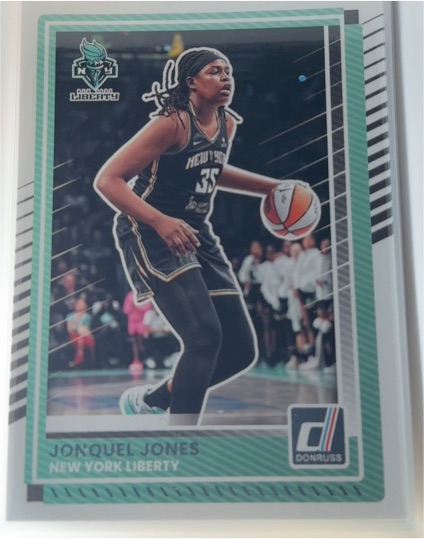 2025 Donruss WNBA #77 Jonquel Jones — front