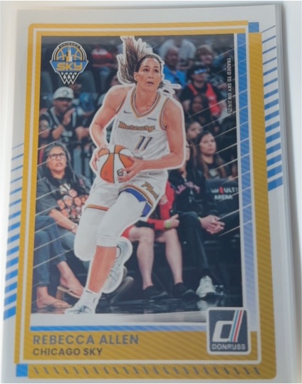 2025 Donruss WNBA #76 Rebecca Allen — front
