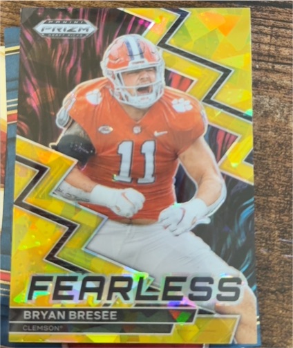 2023 Panini Prizm Draft Picks #F-7 Bryan Bresee Fearless — front