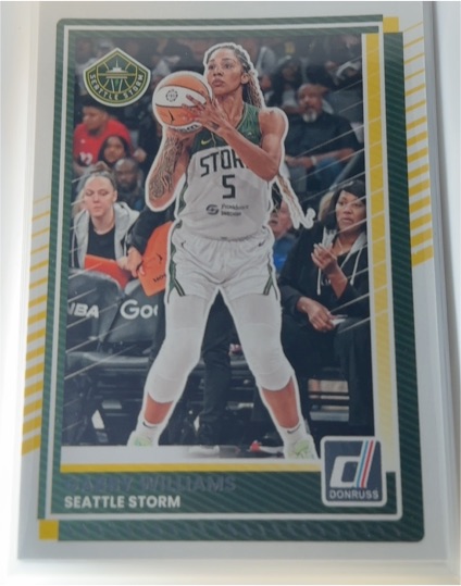 2025 Donruss WNBA #75 Gabby Williams — front
