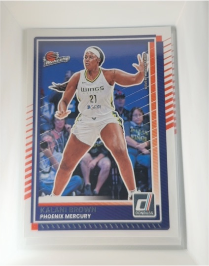 2025 Donruss WNBA #84 Kalani Brown — front