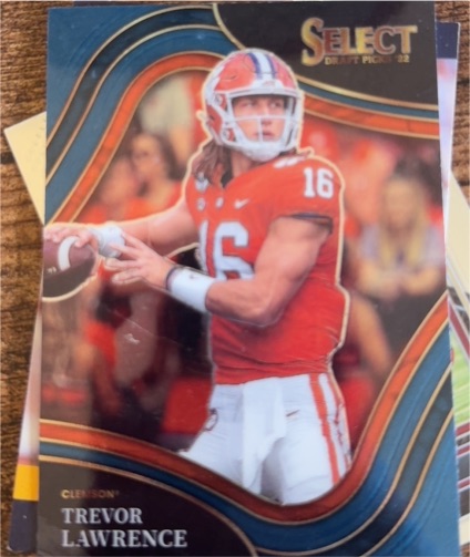 2022 Panini Select Draft Picks #136 Trevor Lawrence — front