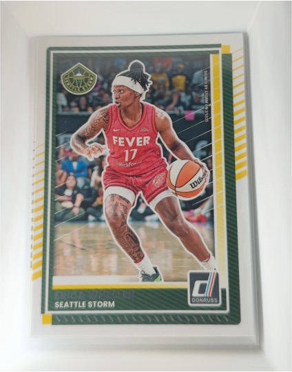 2025 Panini Donruss WNBA #80 Erica Wheeler — front