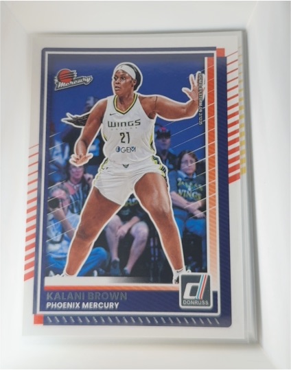 2025 Panini Donruss WNBA #84 Kalani Brown — front