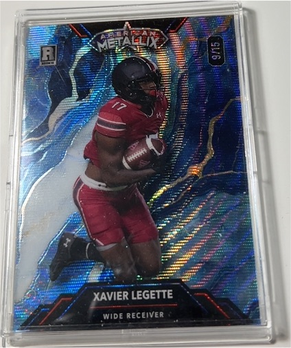 2023 Wild Card American Metallix #WML-XL Xavier Legette — front