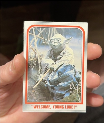 1980 Topps Star Wars: The Empire Strikes Back #59 "Welcome, Young Luke!" Yoda — front