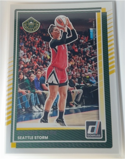 2025 Donruss WNBA #61 Alysha Clark — front