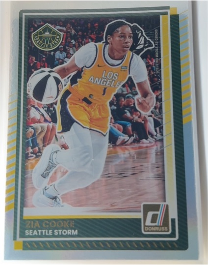 2025 Donruss WNBA #69 Zia Cooke — front