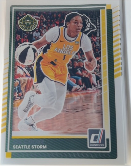 2025 Donruss WNBA #69 Zia Cooke — front