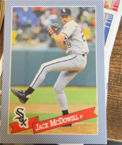 1993 Hostess #31 Jack McDowell — front