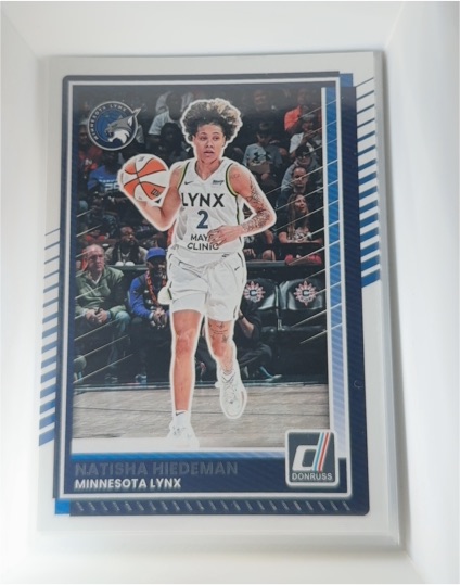 2025 Panini Donruss WNBA #72 Natisha Hiedeman — front