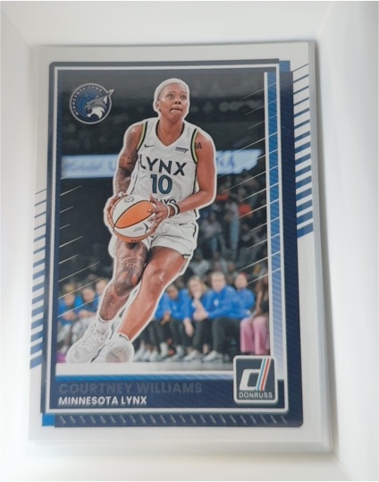 2025 Panini Donruss WNBA #70 Courtney Williams — front