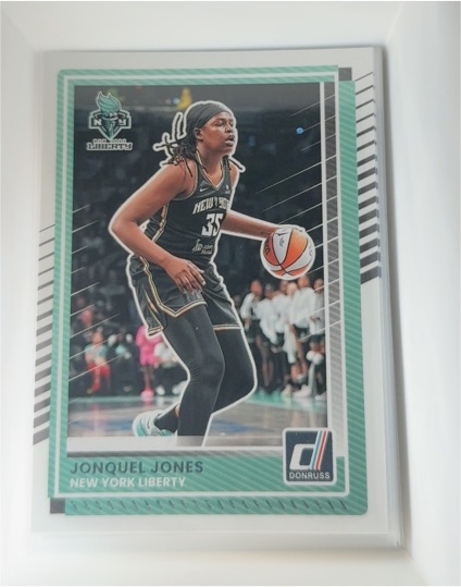 2025 Donruss WNBA #77 Jonquel Jones — front