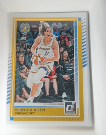 2025 Panini Donruss WNBA #76 Rebecca Allen — front