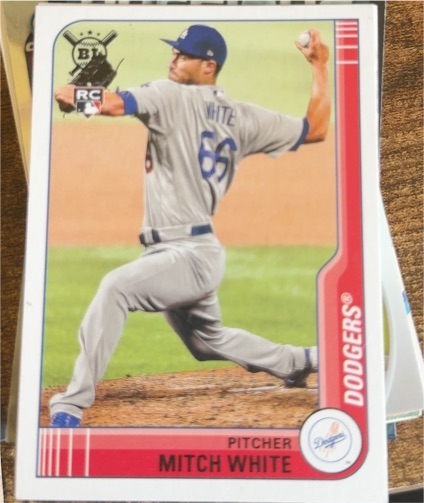 2021 Topps Big League #43 Mitch White — front