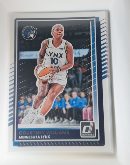 2025 Panini Donruss WNBA #70 Courtney Williams — front