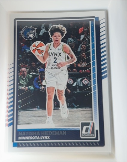 2025 Donruss WNBA #72 Natisha Hiedeman — front