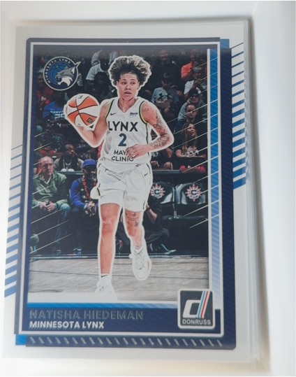 2025 Donruss WNBA #72 Natisha Hiedeman — front