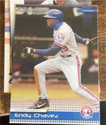 2004 Donruss #302 Endy Chavez — front