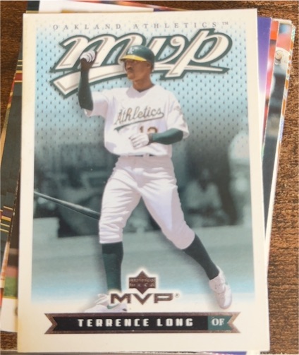 2003 Upper Deck MVP #151 Terrence Long — front