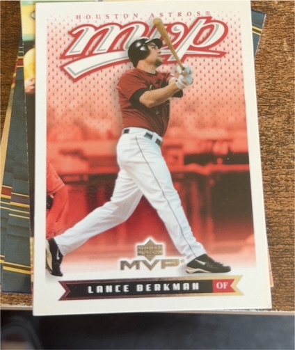 2003 Upper Deck MVP #92 Lance Berkman — front