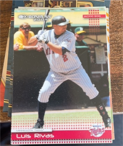 2004 Donruss # Luis Rivas — front