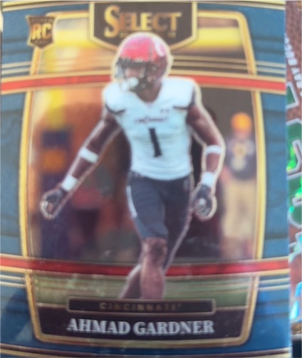 2022 Panini Select Draft Picks Concourse #54 Ahmad Gardner — front