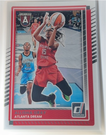 2025 Donruss WNBA #56 Allisha Gray — front