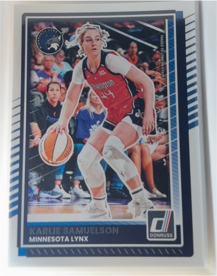 2025 Donruss WNBA #50 Karlie Samuelson — front