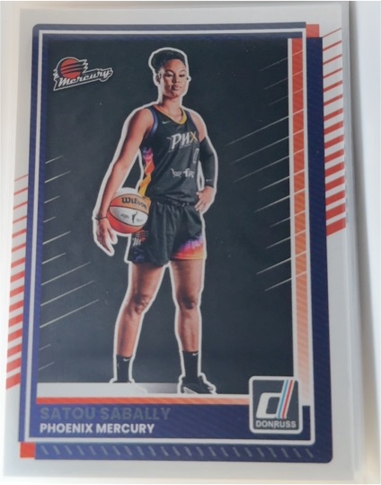 2025 Donruss WNBA #55 Satou Sabally — front