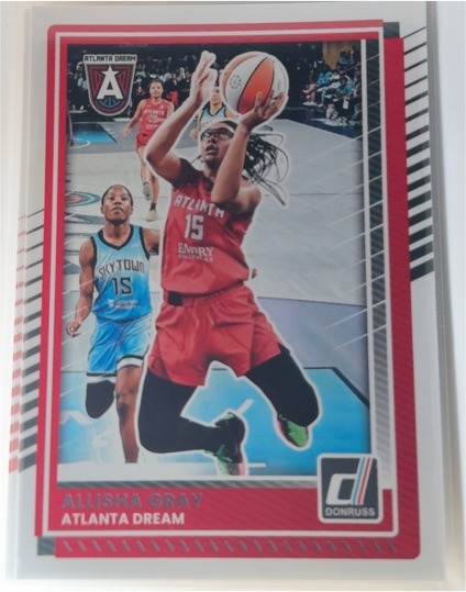 2025 Donruss WNBA #56 Allisha Gray — front