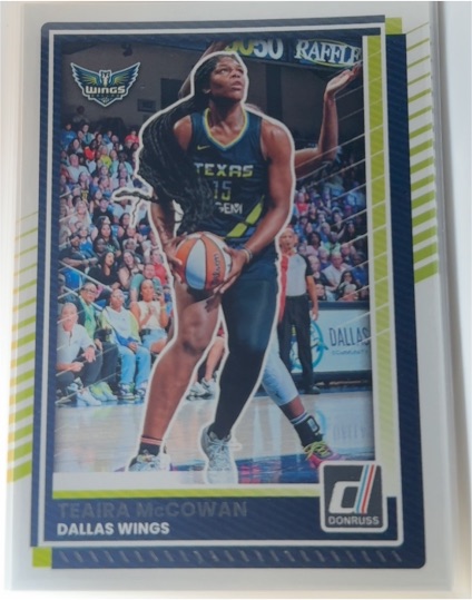 2025 Donruss WNBA #57 Teaira McCowan — front