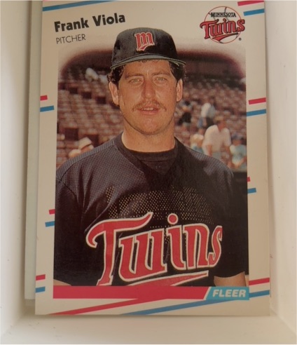 1988 Fleer #25 Frank Viola — front