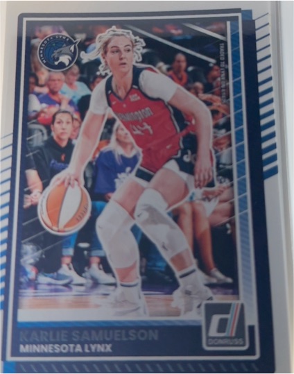 2025 Donruss WNBA #50 Karlie Samuelson Minnesota Lynx — front