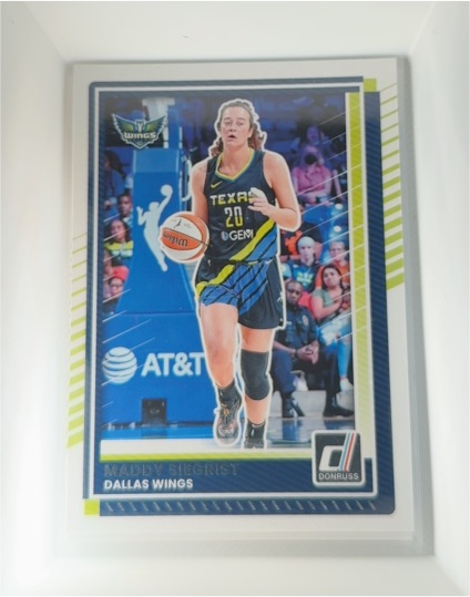 2025 Panini Donruss WNBA #20 Maddy Siegrist — front