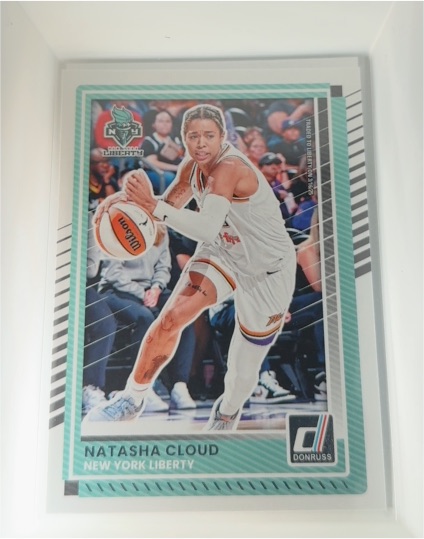 2025 Donruss WNBA #8 Natasha Cloud — front