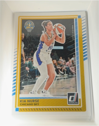 2025 Donruss WNBA #6 Kia Nurse — front