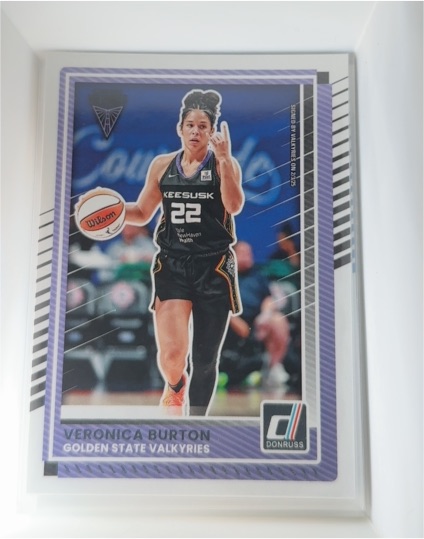 2025 Donruss WNBA #21 Veronica Burton — front