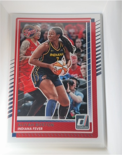 2025 Donruss WNBA #1 Aliyah Boston — front
