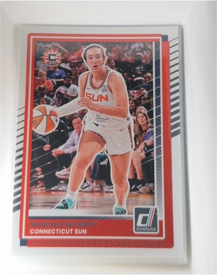 2025 Donruss WNBA #13 Marina Mabrey — front