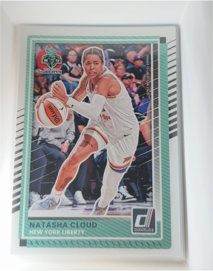 2025 Donruss WNBA #8 Natasha Cloud — front