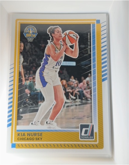 2025 Donruss WNBA #6 Kia Nurse — front
