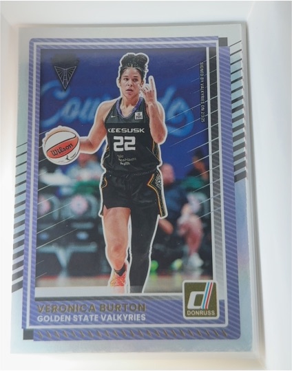 2025 Donruss WNBA #21 Veronica Burton — front