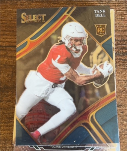 2023 Panini Select Draft Picks Field Level Tank Dell Rookie Card — front