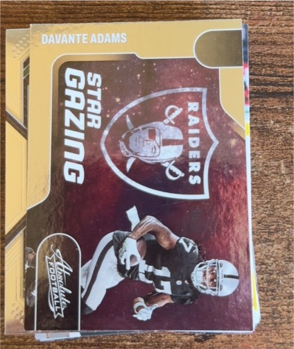 2022 Panini Absolute #SG-18 Davante Adams — front