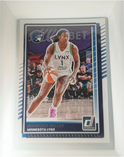 2025 Panini Donruss WNBA #17 Diamond Miller — front