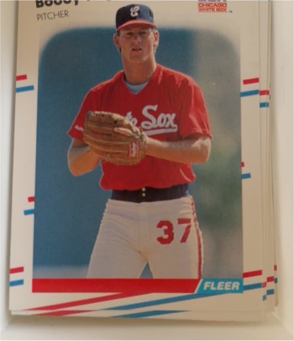 1988 Fleer #410 Bobby Thigpen — front