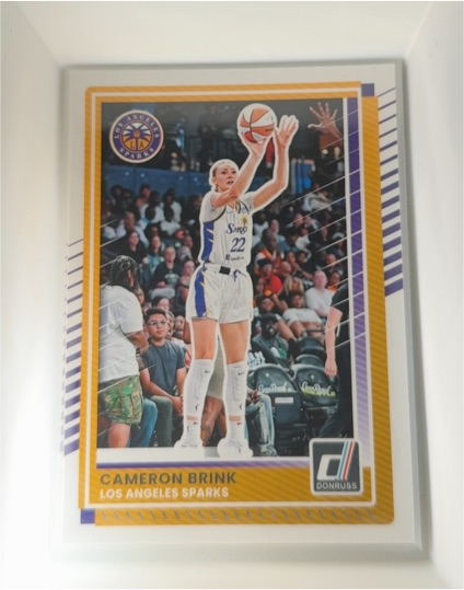 2025 Panini Donruss WNBA #2 Cameron Brink — front