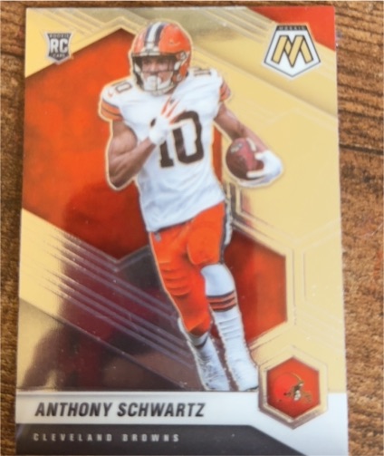 2025 Panini Mosaic #10 Anthony Schwartz — front