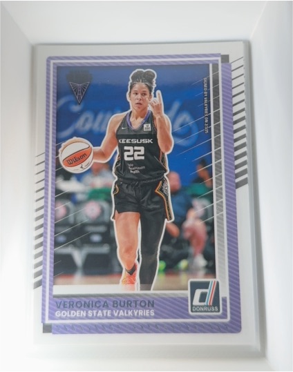 2025 Donruss WNBA #21 Veronica Burton — front